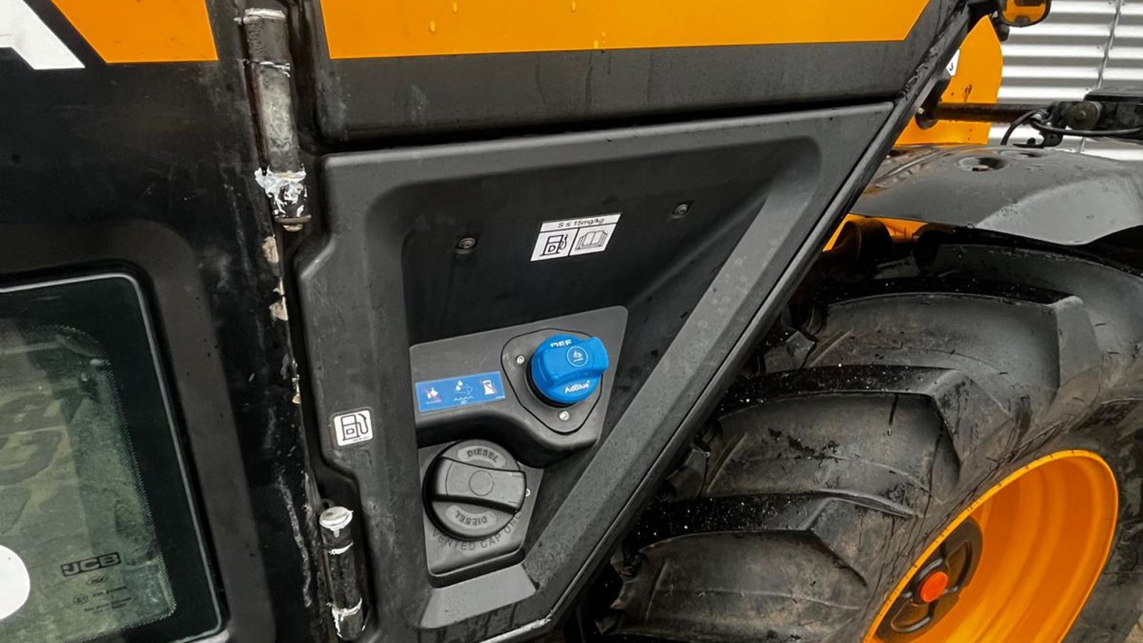 Teleskoplader des Typs JCB 542-70 AGRI XTRA  AgriXtra, Gebrauchtmaschine in Horsens (Bild 9)