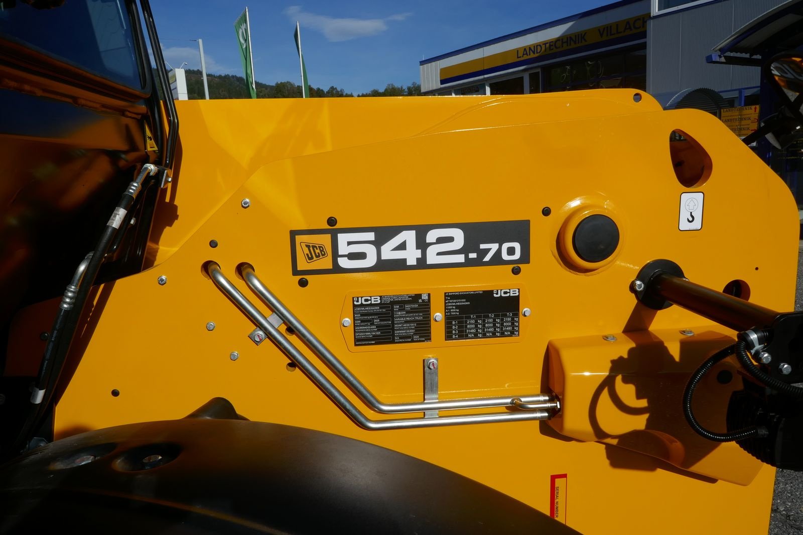 Teleskoplader typu JCB 542-70 Agri Xtra DTVT, Gebrauchtmaschine v Villach (Obrázek 3)