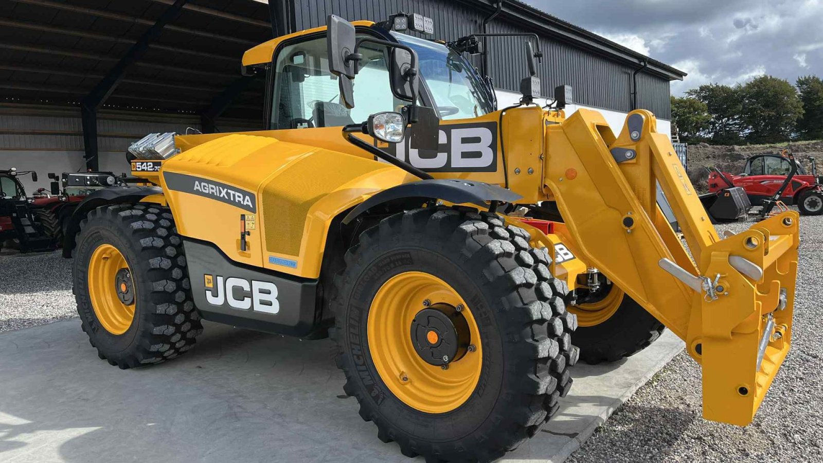 Teleskoplader of the type JCB 542-70 Agri Xtra dualtec, Gebrauchtmaschine in Mariager (Picture 4)