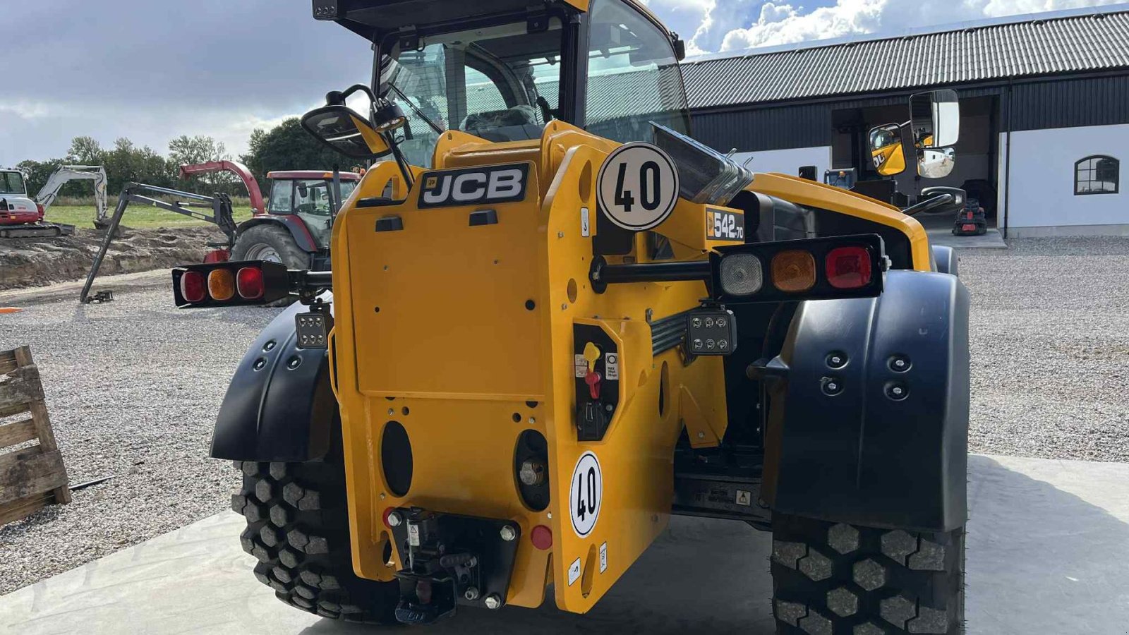 Teleskoplader of the type JCB 542-70 Agri Xtra dualtec, Gebrauchtmaschine in Mariager (Picture 9)