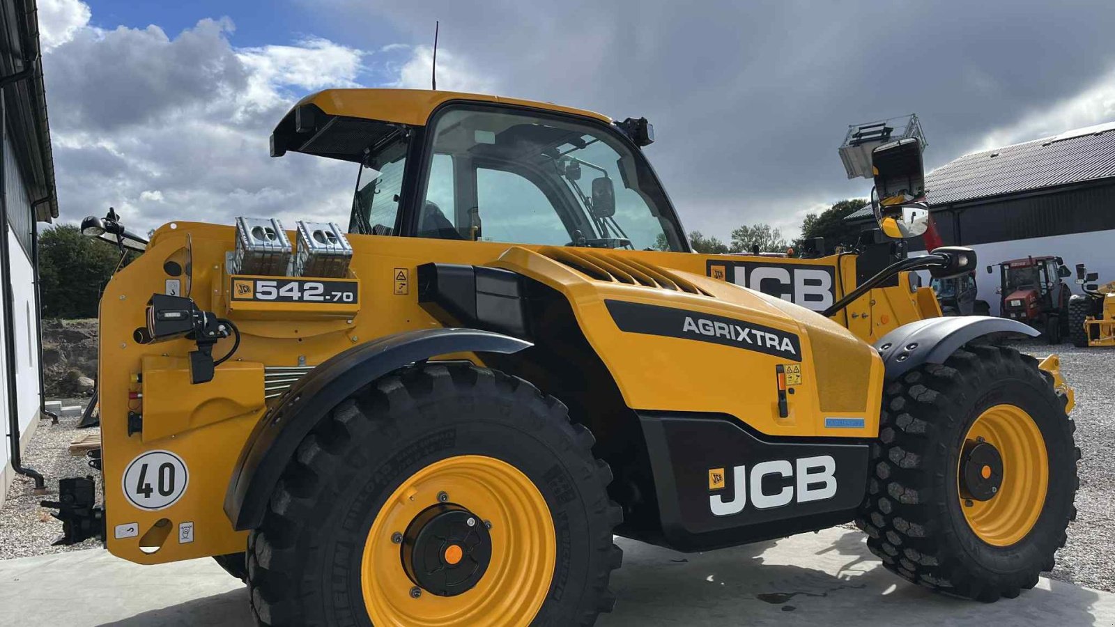 Teleskoplader of the type JCB 542-70 Agri Xtra dualtec, Gebrauchtmaschine in Mariager (Picture 12)