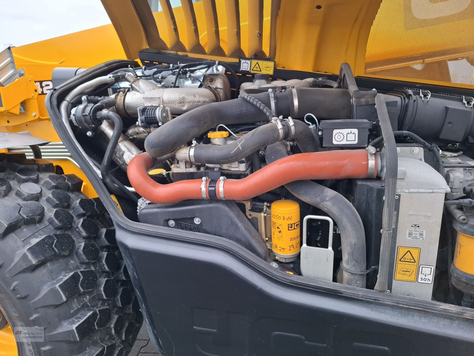 Teleskoplader типа JCB 542-70 Agri Xtra - DualTev VT, Gebrauchtmaschine в Altenberge (Фотография 7)