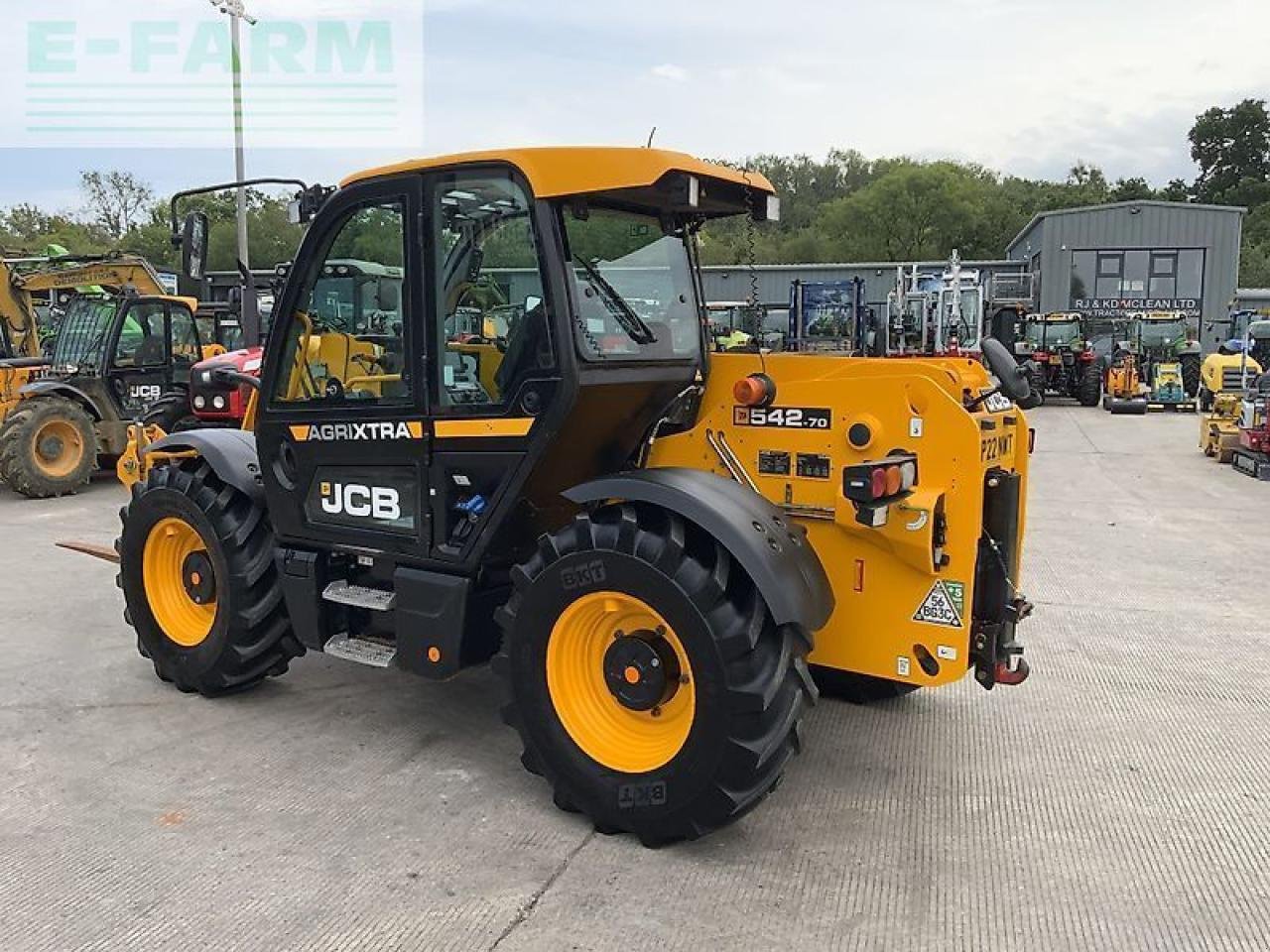 Teleskoplader Türe ait JCB 542-70 agri xtra telehandler (st24069), Gebrauchtmaschine içinde SHAFTESBURY (resim 15)