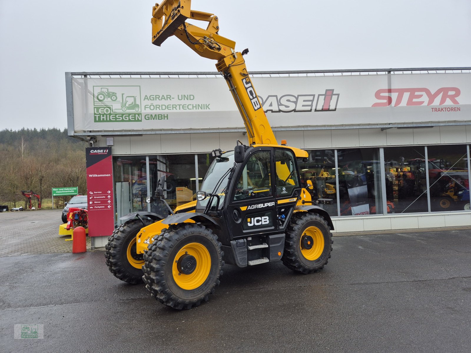 Teleskoplader typu JCB 542-70 AGRI XTRA, Gebrauchtmaschine v Steiningen b. Daun (Obrázek 9)