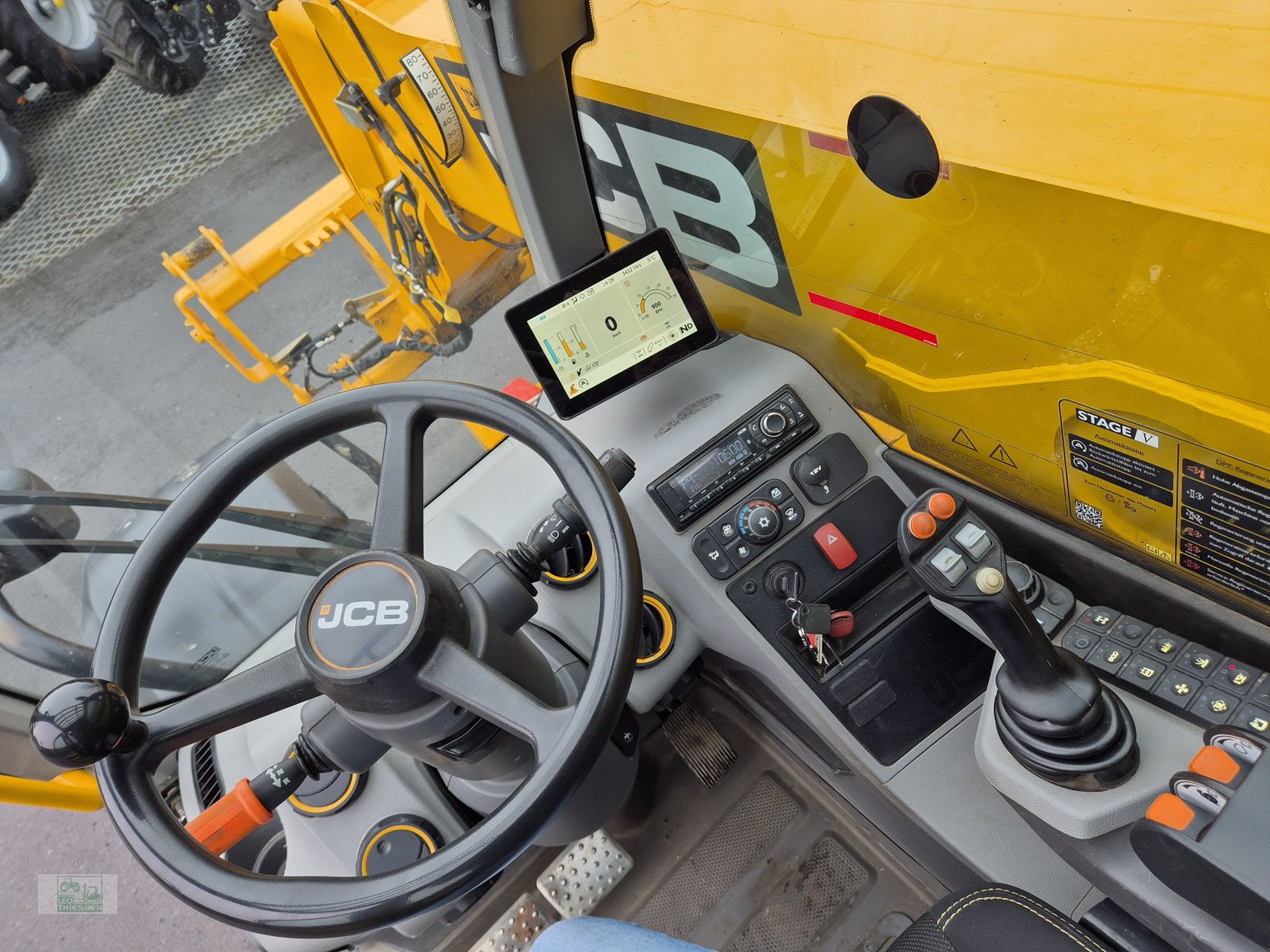 Teleskoplader typu JCB 542-70 AGRI XTRA, Gebrauchtmaschine v Steiningen b. Daun (Obrázek 12)