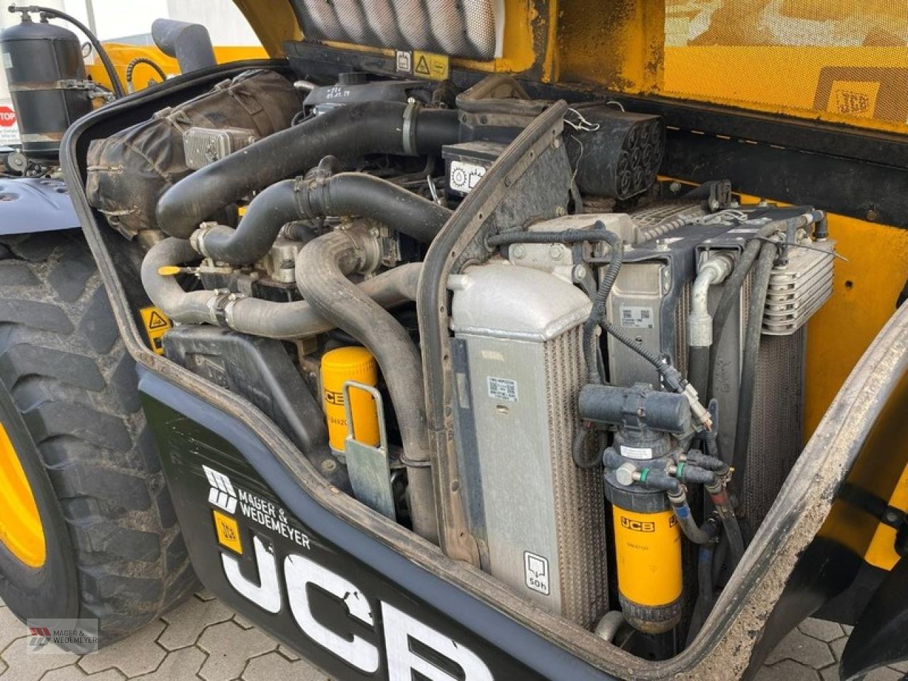 Teleskoplader des Typs JCB 542-70 AGRIPRO, Gebrauchtmaschine in Oyten (Bild 4)