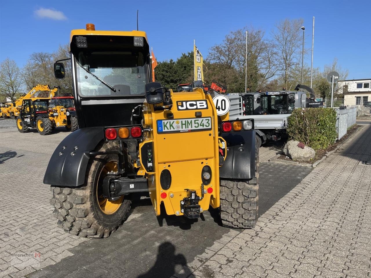 Teleskoplader Türe ait JCB 542-70 Super, Neumaschine içinde Tönisvorst (resim 4)