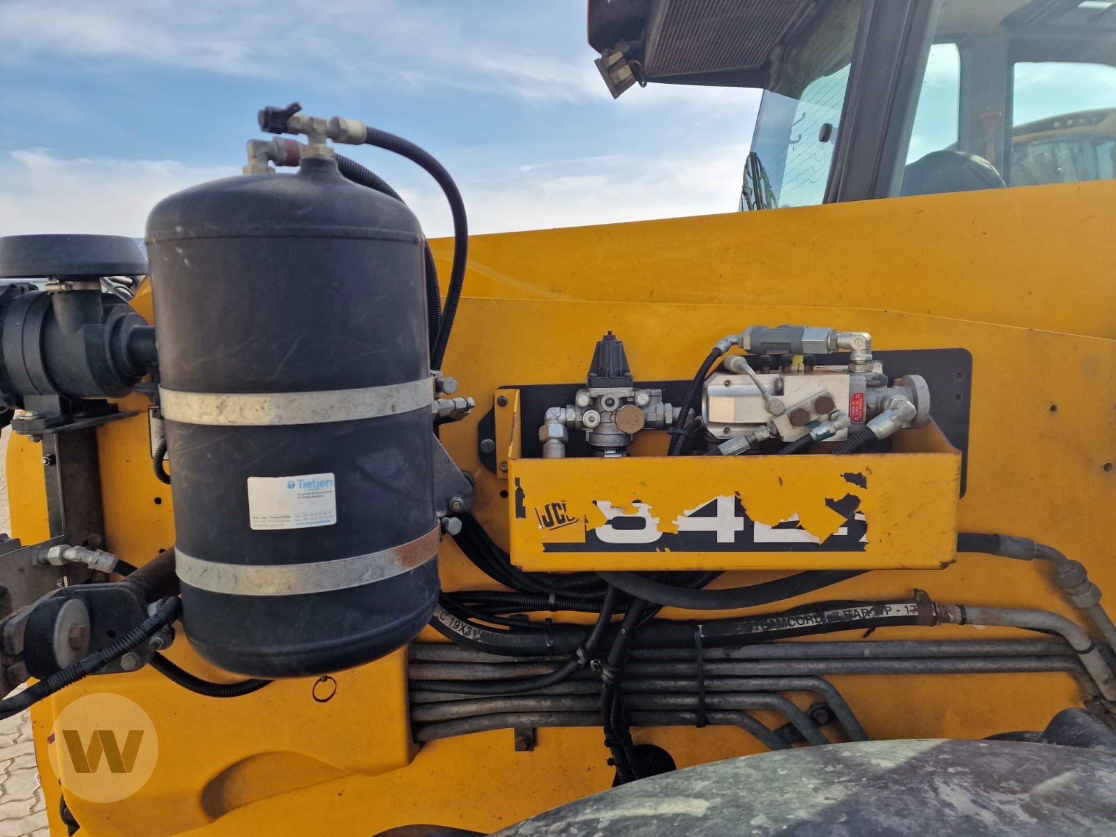 Teleskoplader des Typs JCB 542-70, Gebrauchtmaschine in Jördenstorf (Bild 8)