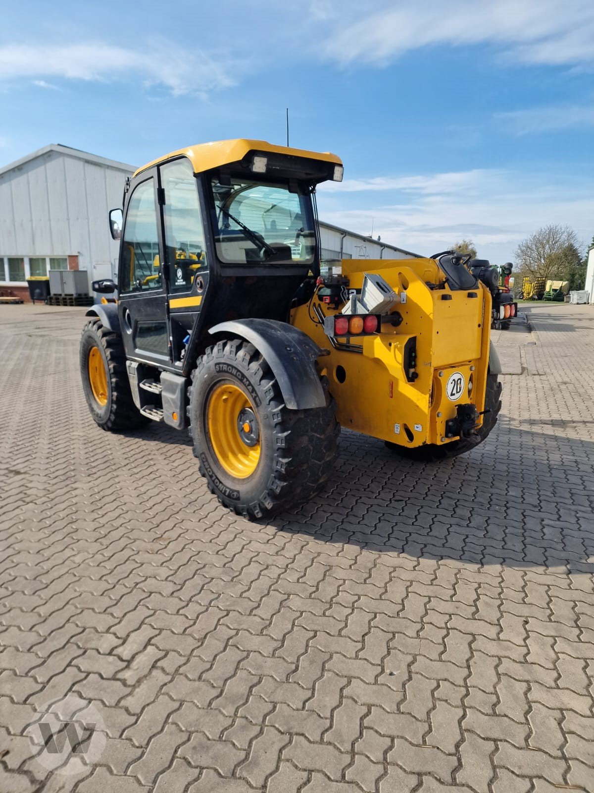 Teleskoplader des Typs JCB 542-70, Gebrauchtmaschine in Jördenstorf (Bild 9)