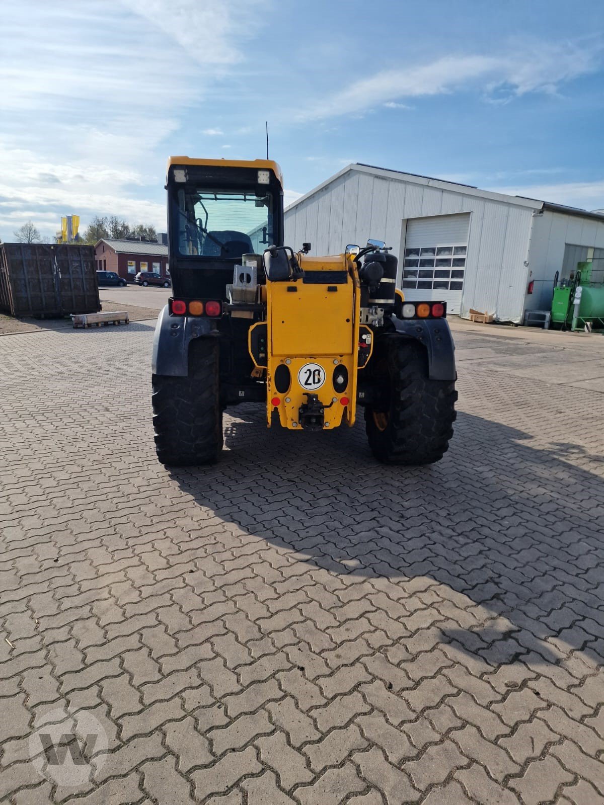 Teleskoplader des Typs JCB 542-70, Gebrauchtmaschine in Jördenstorf (Bild 10)