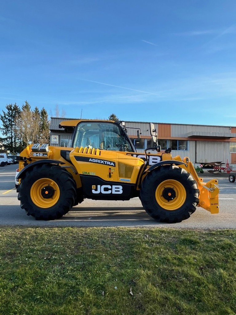 Teleskoplader tip JCB 542-70, Ausstellungsmaschine in Domdidier (Poză 1)