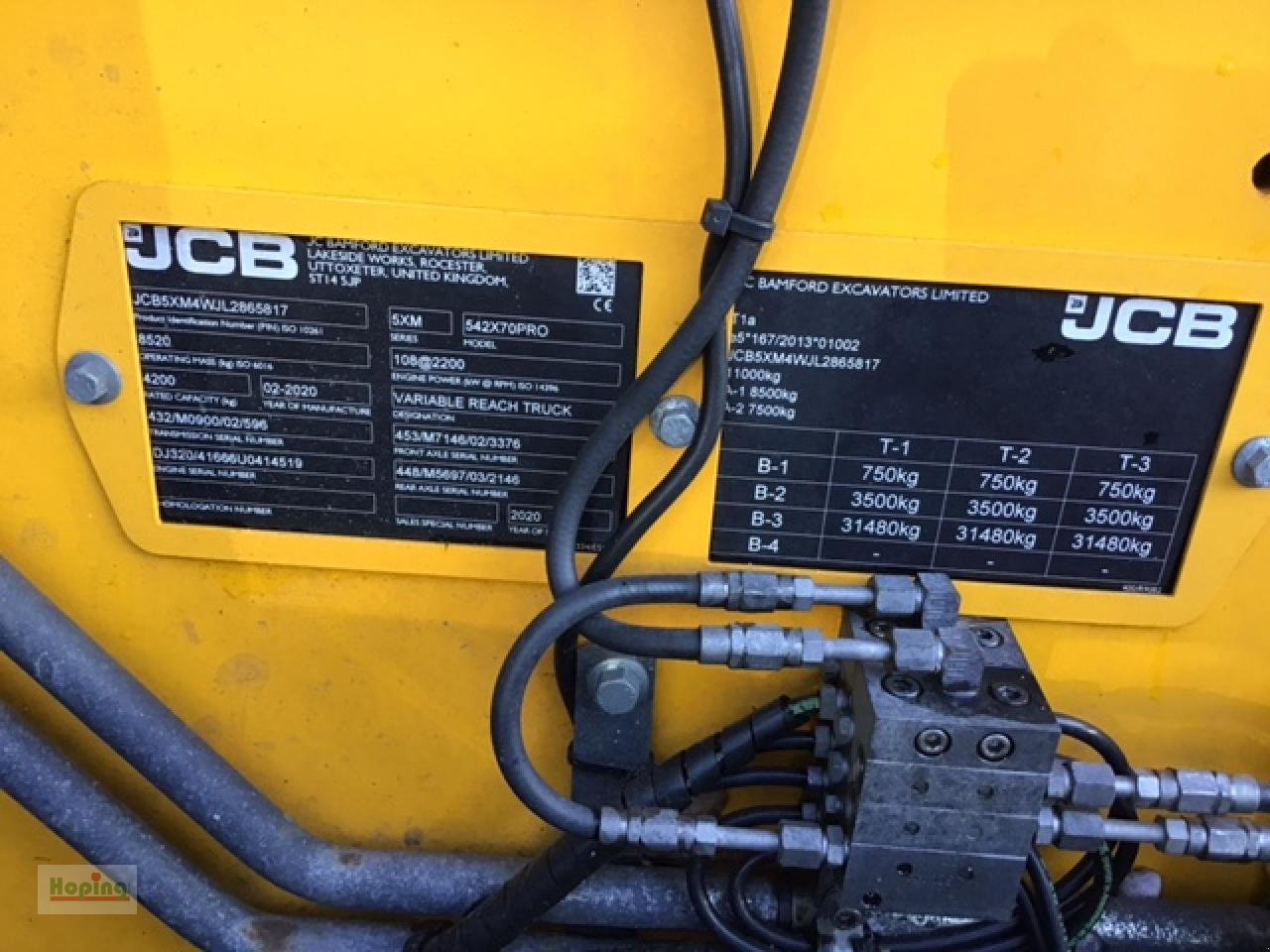 Teleskoplader of the type JCB 542X70 Agri Pro, Gebrauchtmaschine in Bakum (Picture 12)