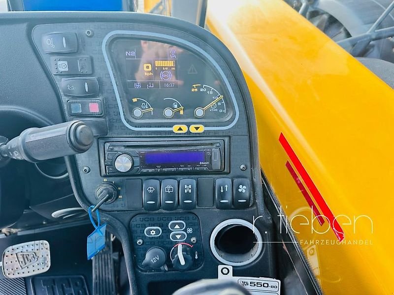 Teleskoplader typu JCB 550-80 ( 560-80 ) AgriPlus Teleskoplader - Druckluft -, Gebrauchtmaschine w Haren (Zdjęcie 16)