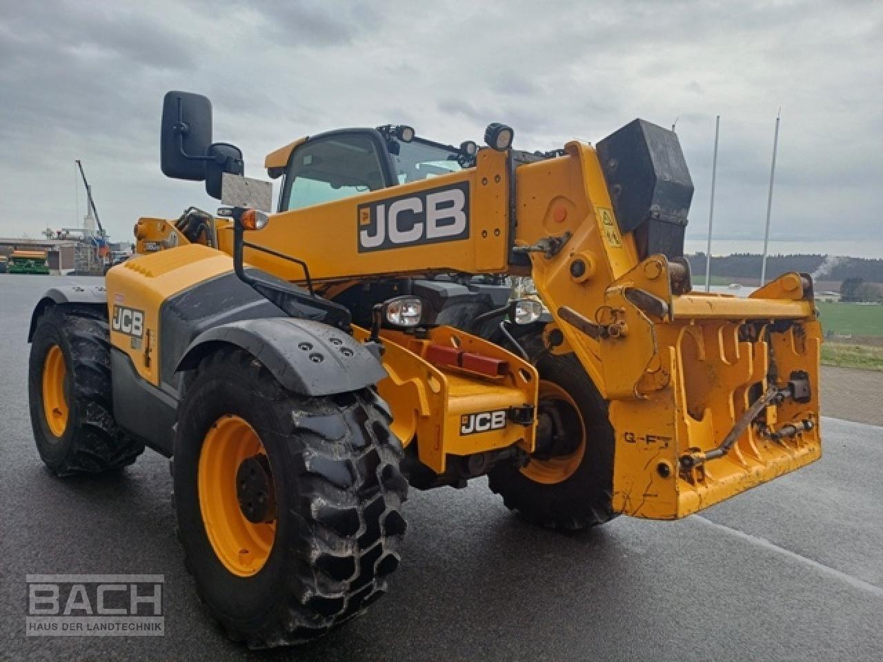 Teleskoplader des Typs JCB 560-80 AGRI PLUS, Gebrauchtmaschine in Boxberg-Seehof (Bild 2)