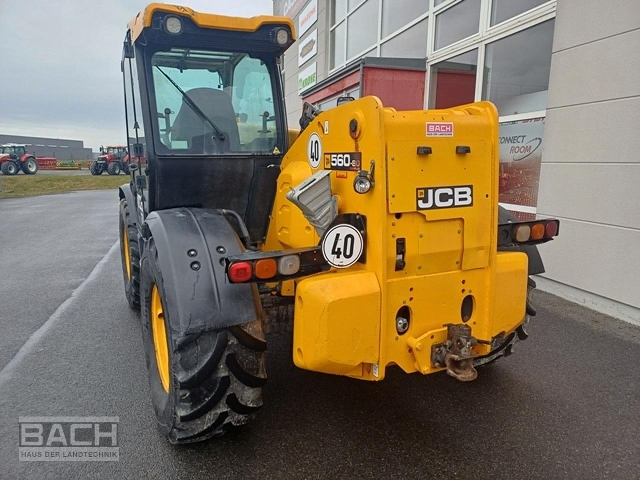 Teleskoplader des Typs JCB 560-80 AGRI PLUS, Gebrauchtmaschine in Boxberg-Seehof (Bild 4)