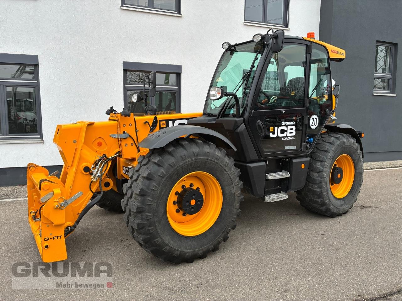 Teleskoplader typu JCB 560-80 AGRI PLUS, Gebrauchtmaschine v Friedberg-Derching (Obrázek 1)