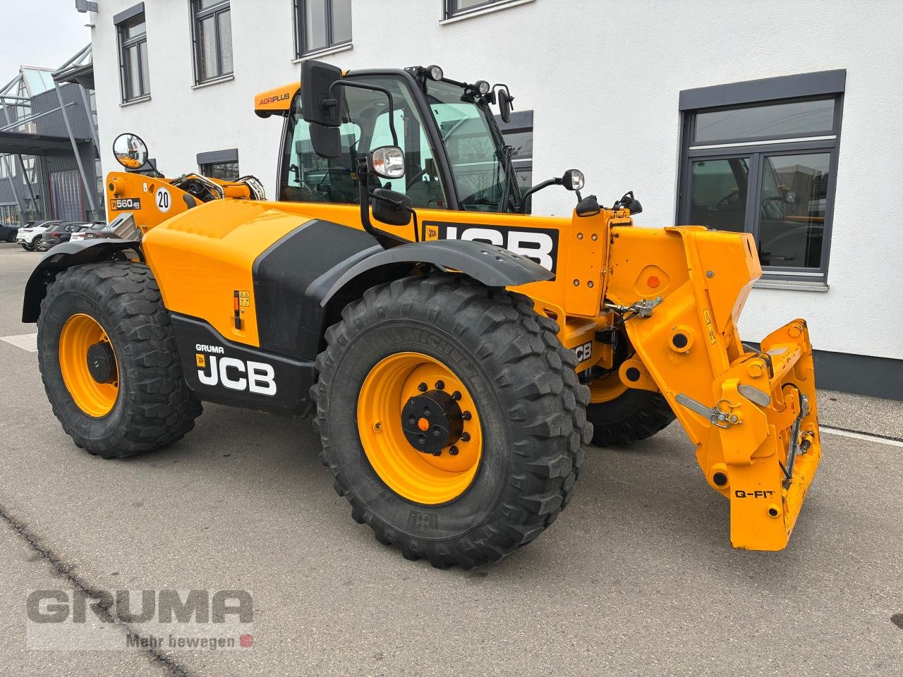 Teleskoplader typu JCB 560-80 AGRI PLUS, Gebrauchtmaschine v Friedberg-Derching (Obrázek 5)