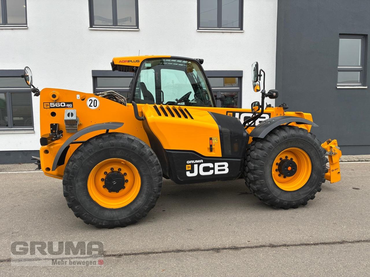 Teleskoplader typu JCB 560-80 AGRI PLUS, Gebrauchtmaschine v Friedberg-Derching (Obrázek 7)