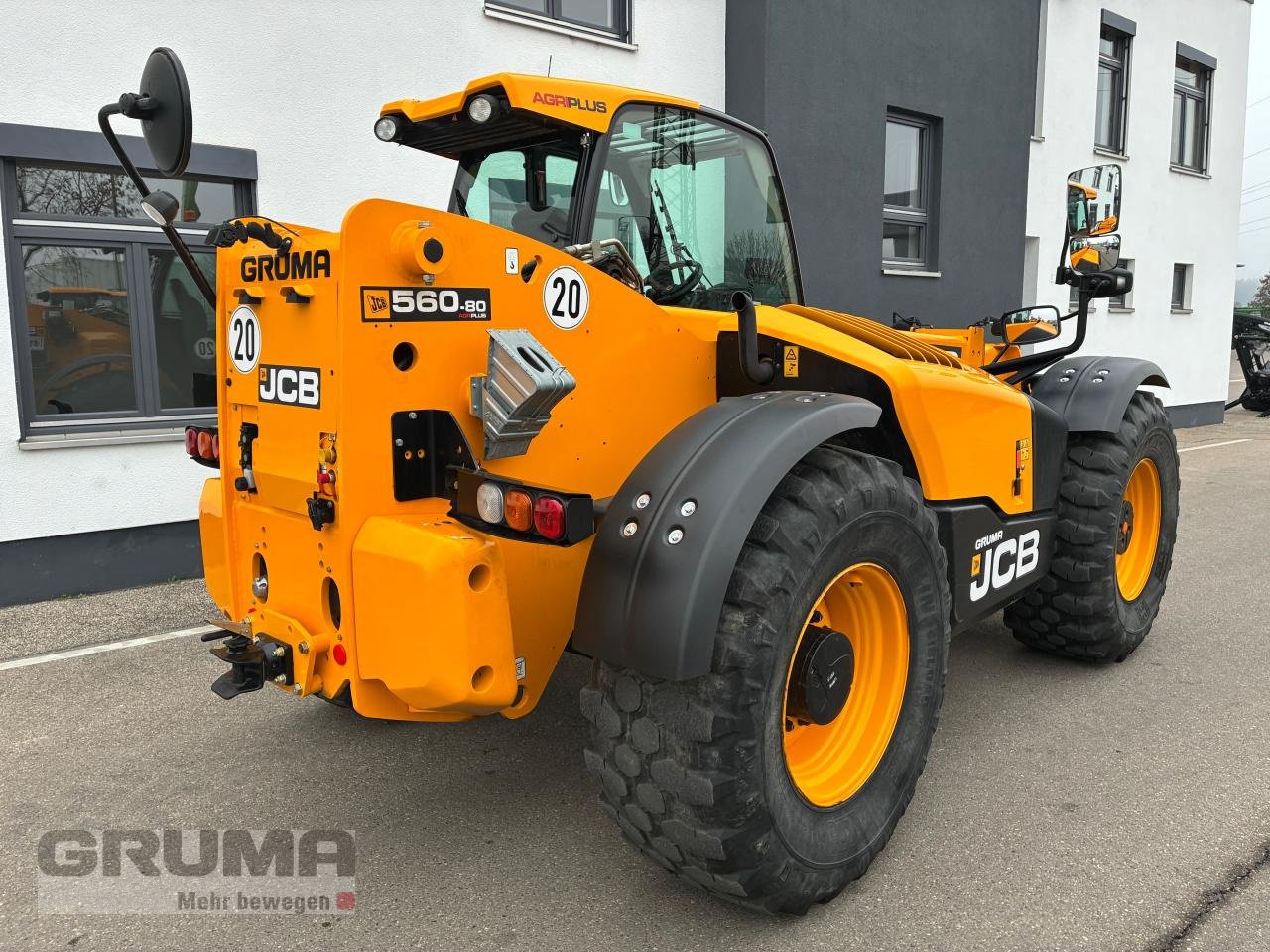 Teleskoplader typu JCB 560-80 AGRI PLUS, Gebrauchtmaschine v Friedberg-Derching (Obrázek 8)