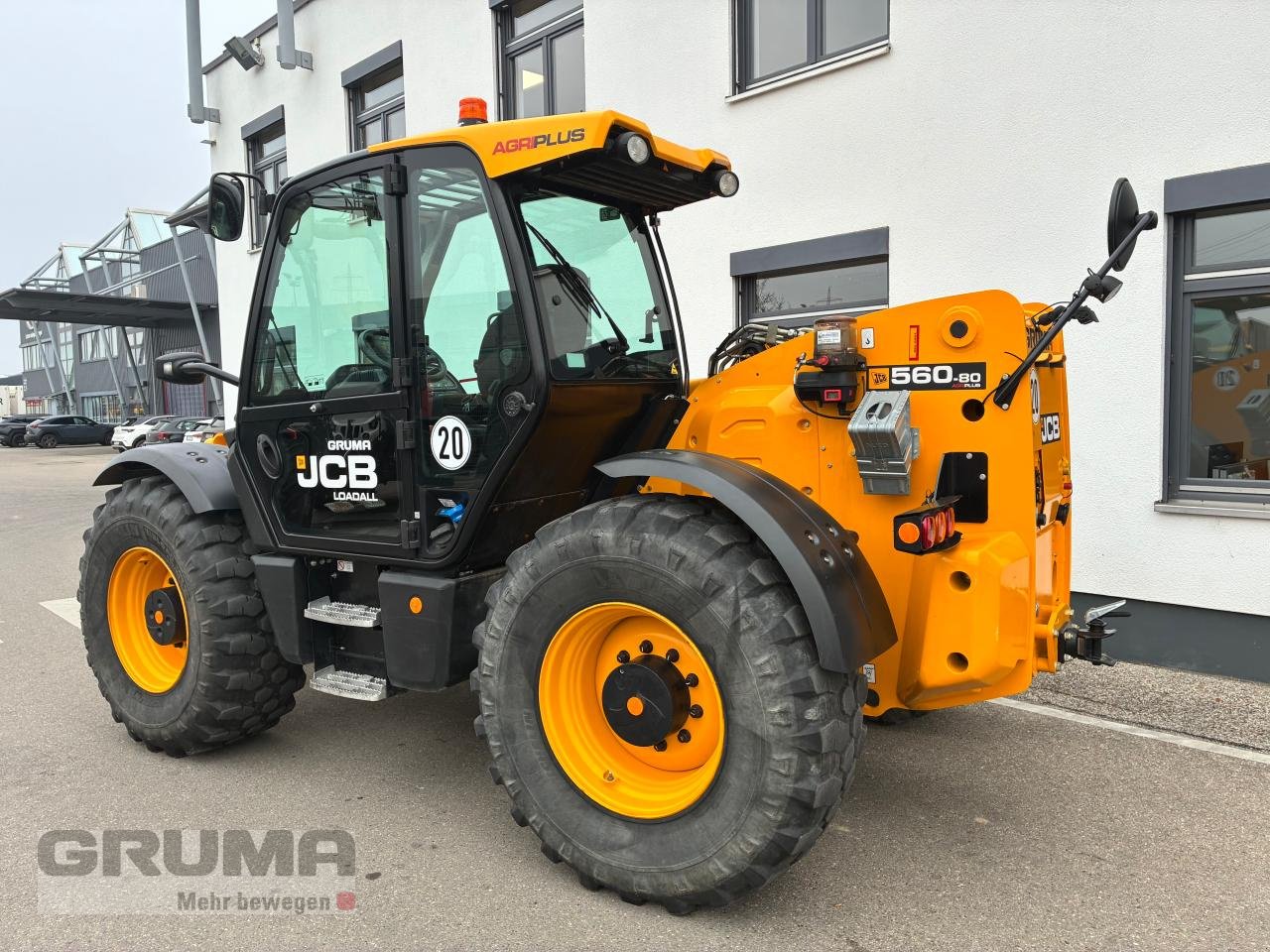 Teleskoplader typu JCB 560-80 AGRI PLUS, Gebrauchtmaschine v Friedberg-Derching (Obrázek 10)