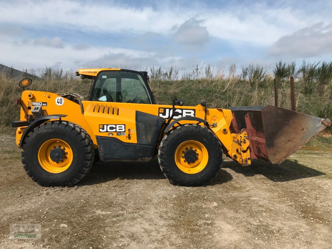 Teleskoplader van het type JCB 560-80 Agri Plus, Gebrauchtmaschine in Alt-Mölln (Foto 1)