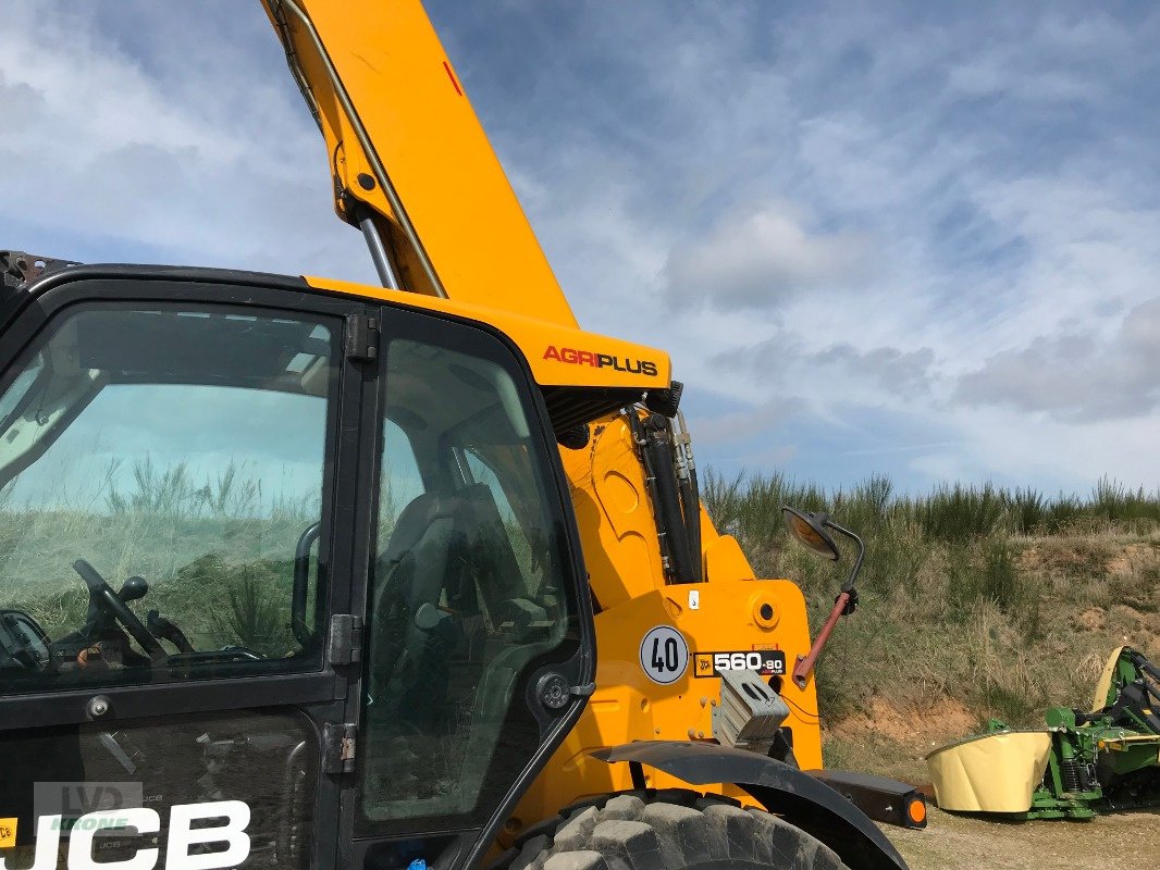 Teleskoplader van het type JCB 560-80 Agri Plus, Gebrauchtmaschine in Alt-Mölln (Foto 18)