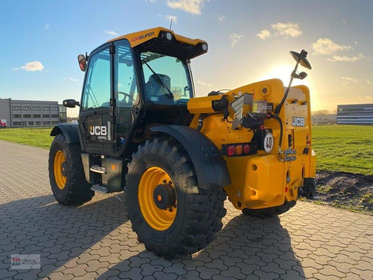Teleskoplader typu JCB 560-80 AGRI-SUPER, Gebrauchtmaschine v Oyten (Obrázek 3)