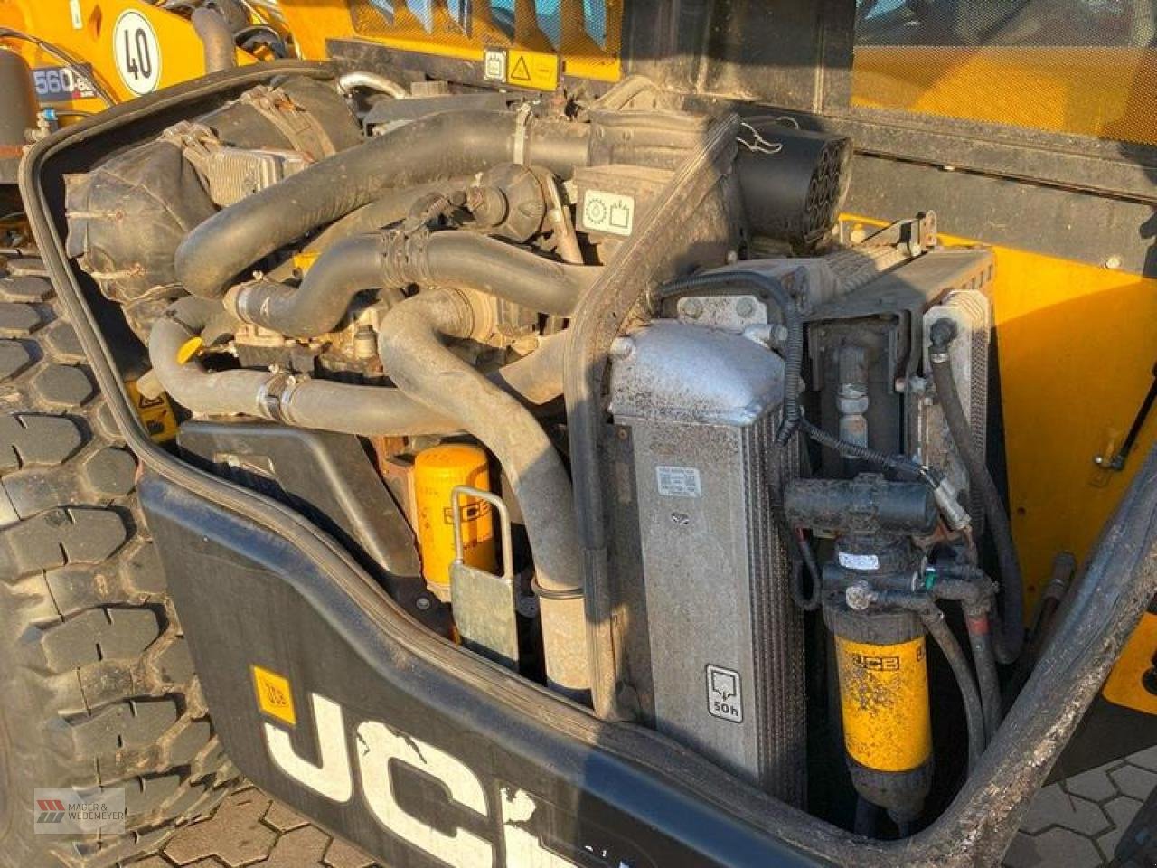 Teleskoplader typu JCB 560-80 AGRI-SUPER, Gebrauchtmaschine v Oyten (Obrázek 7)