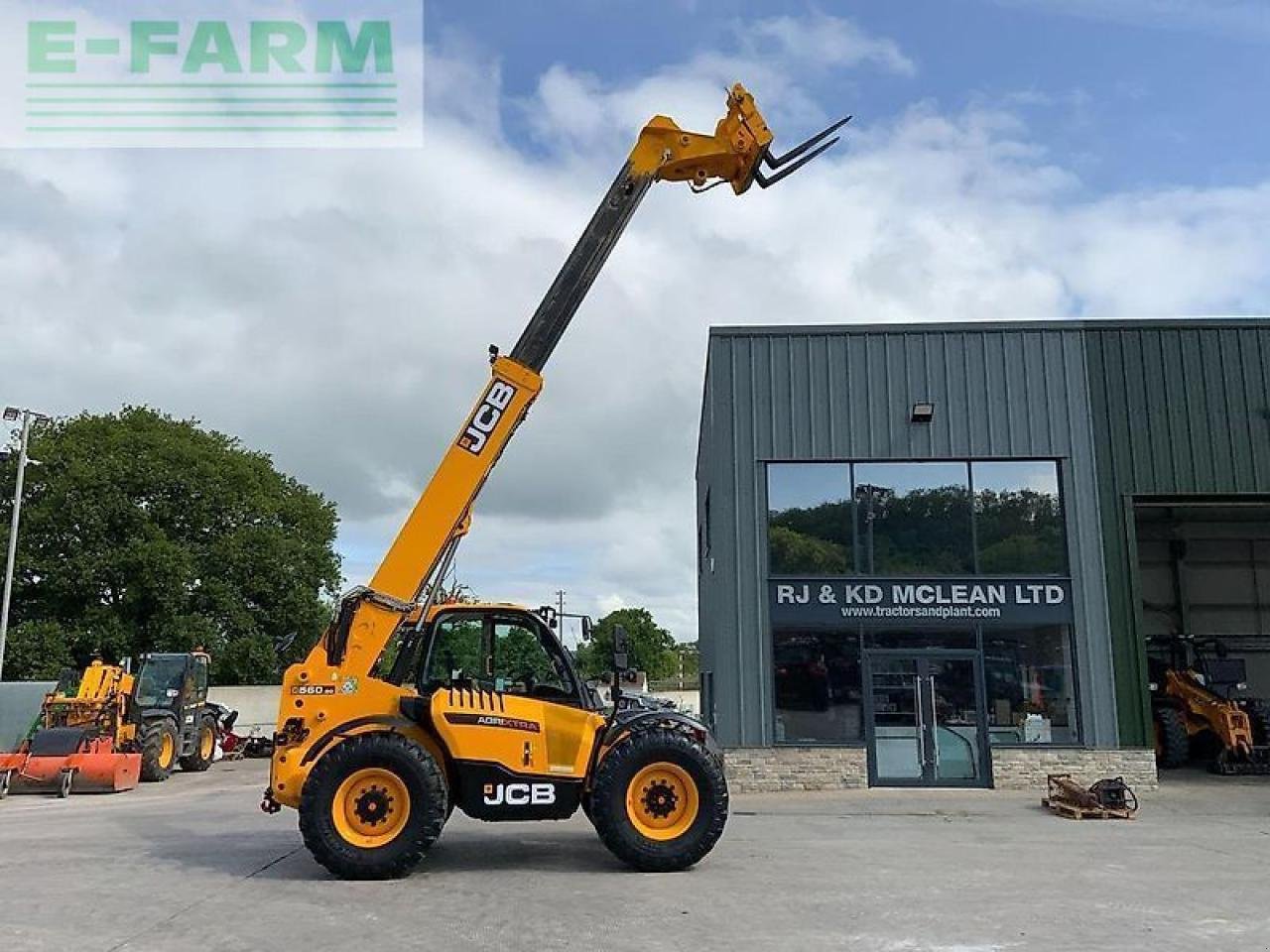 Teleskoplader des Typs JCB 560-80 agri xtra telehandler (st23410), Gebrauchtmaschine in SHAFTESBURY (Bild 1)