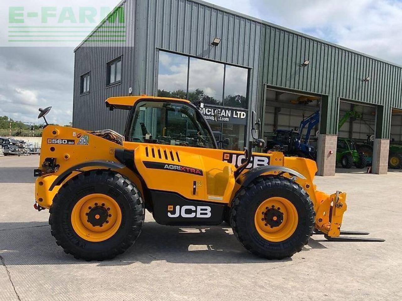 Teleskoplader des Typs JCB 560-80 agri xtra telehandler (st23410), Gebrauchtmaschine in SHAFTESBURY (Bild 7)