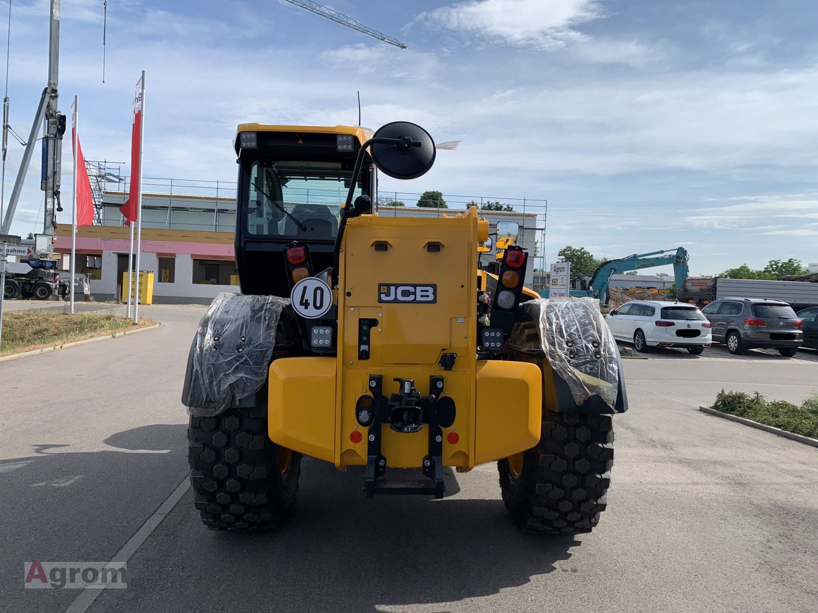 Teleskoplader des Typs JCB 560-80 Agri Xtra, Neumaschine in Meißenheim-Kürzell (Bild 4)