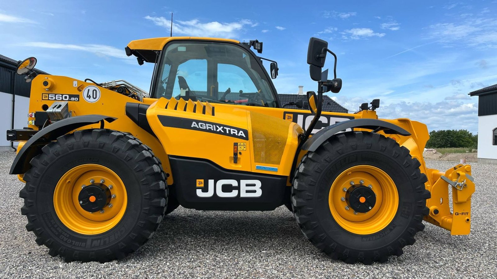Teleskoplader of the type JCB 560-80 AGRI XTRA, Gebrauchtmaschine in Mariager (Picture 10)