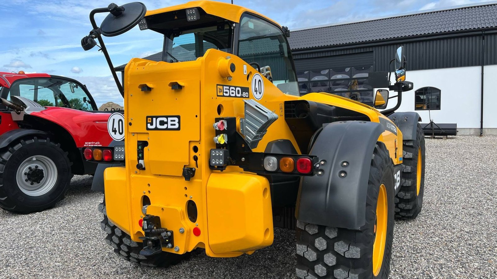 Teleskoplader of the type JCB 560-80 AGRI XTRA, Gebrauchtmaschine in Mariager (Picture 9)