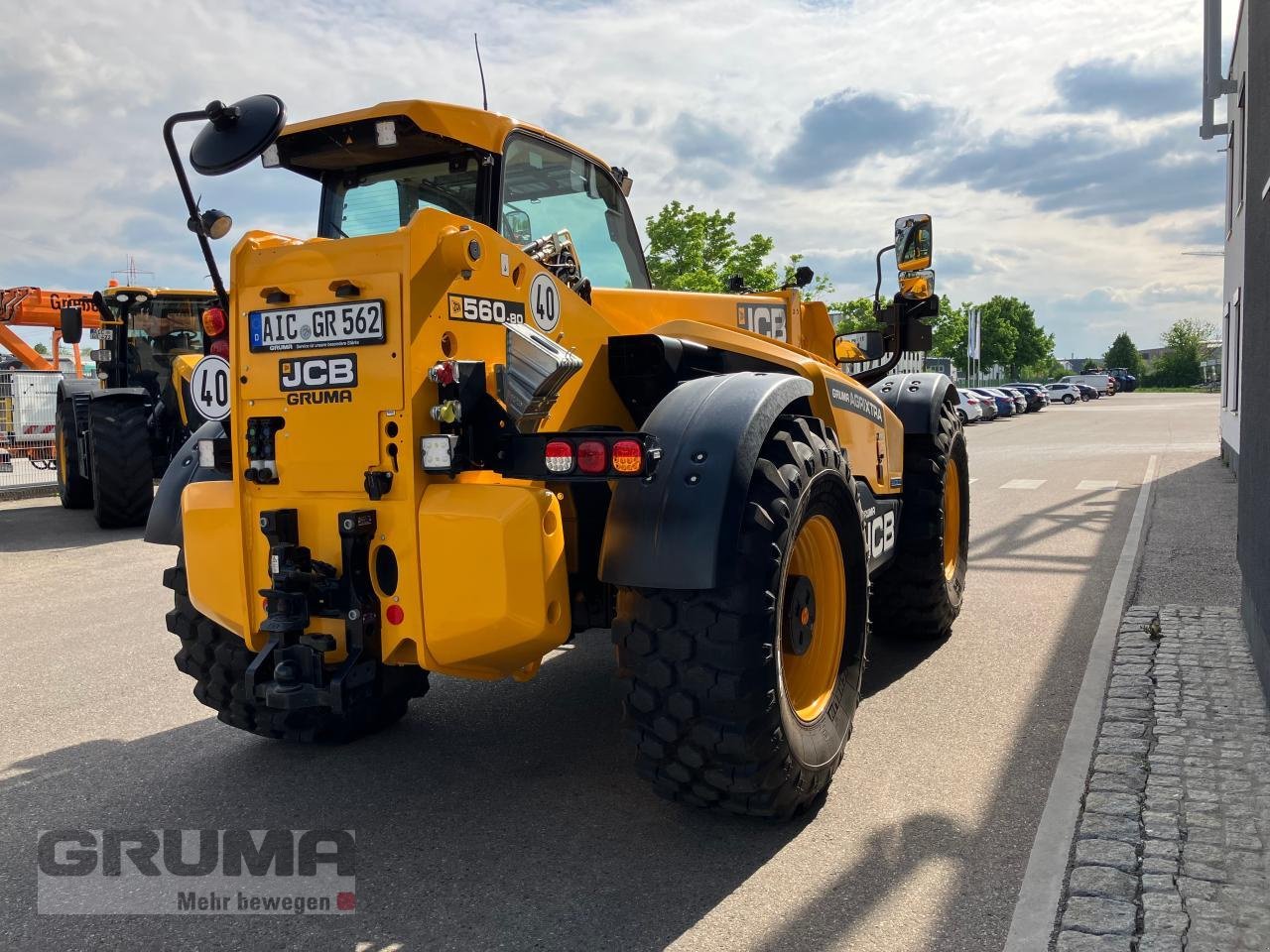 Teleskoplader des Typs JCB 560-80 AGRI XTRA, Vorführmaschine in Friedberg-Derching (Bild 5)