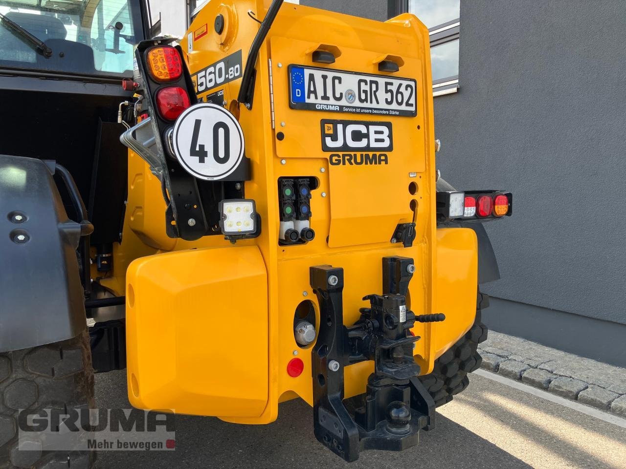 Teleskoplader des Typs JCB 560-80 AGRI XTRA, Vorführmaschine in Friedberg-Derching (Bild 7)