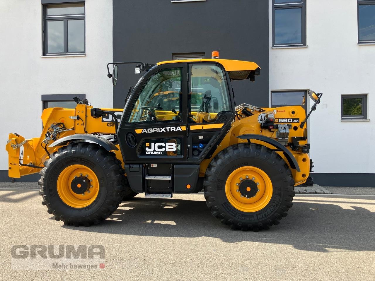 Teleskoplader des Typs JCB 560-80 AGRI XTRA, Vorführmaschine in Friedberg-Derching (Bild 11)