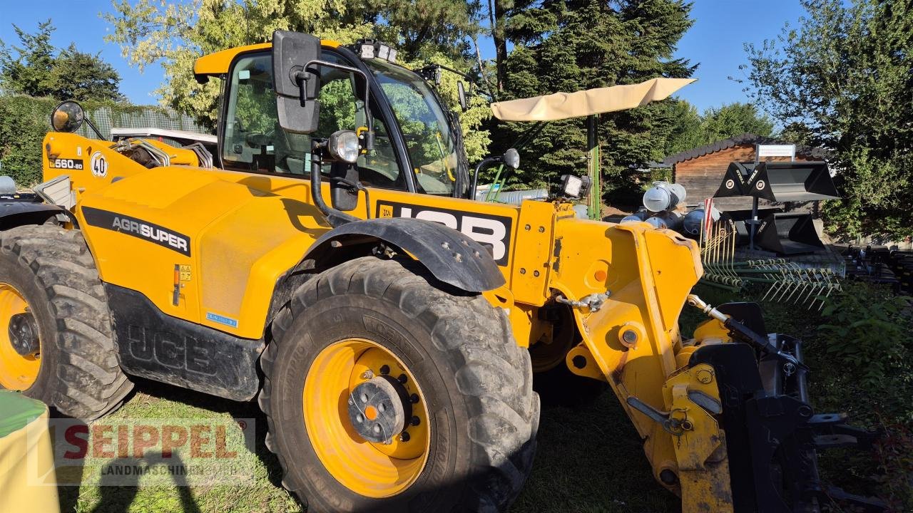 Teleskoplader typu JCB 560-80 Agri Xtra, Gebrauchtmaschine v Groß-Umstadt (Obrázek 1)