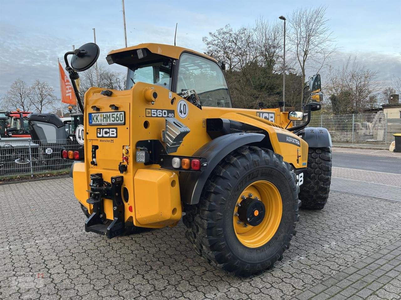 Teleskoplader a típus JCB 560-80 Agri Xtra, Neumaschine ekkor: Tönisvorst (Kép 3)
