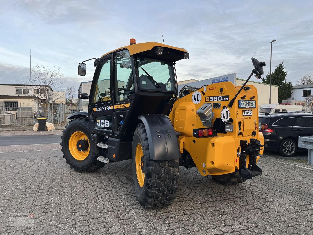 Teleskoplader a típus JCB 560-80 Agri Xtra, Neumaschine ekkor: Tönisvorst (Kép 4)