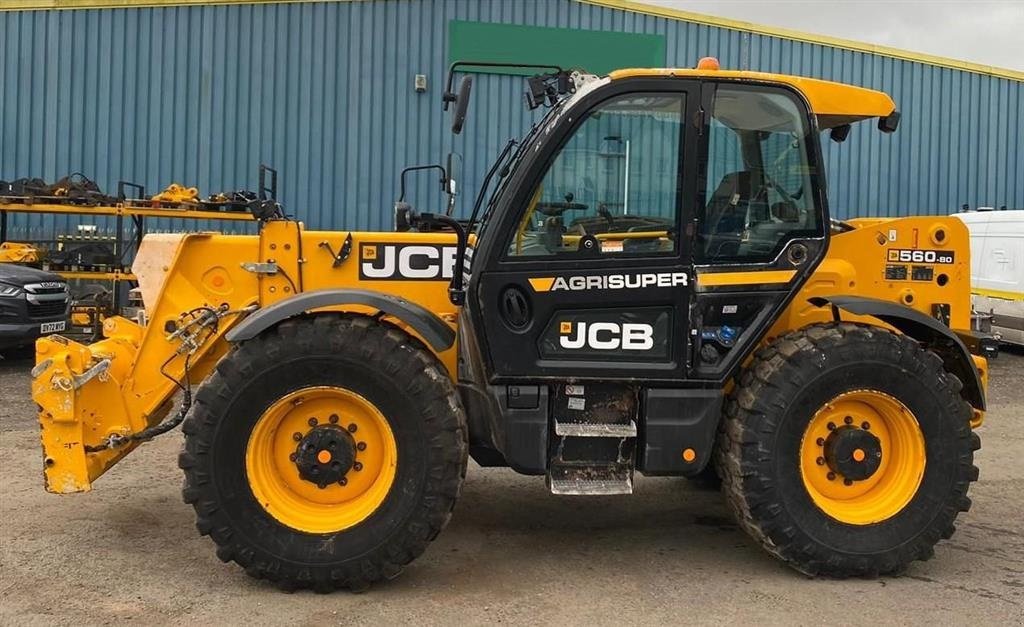 Teleskoplader typu JCB 560-80 SOLGT! 560-80 Agri Super., Gebrauchtmaschine v Kolding (Obrázek 3)