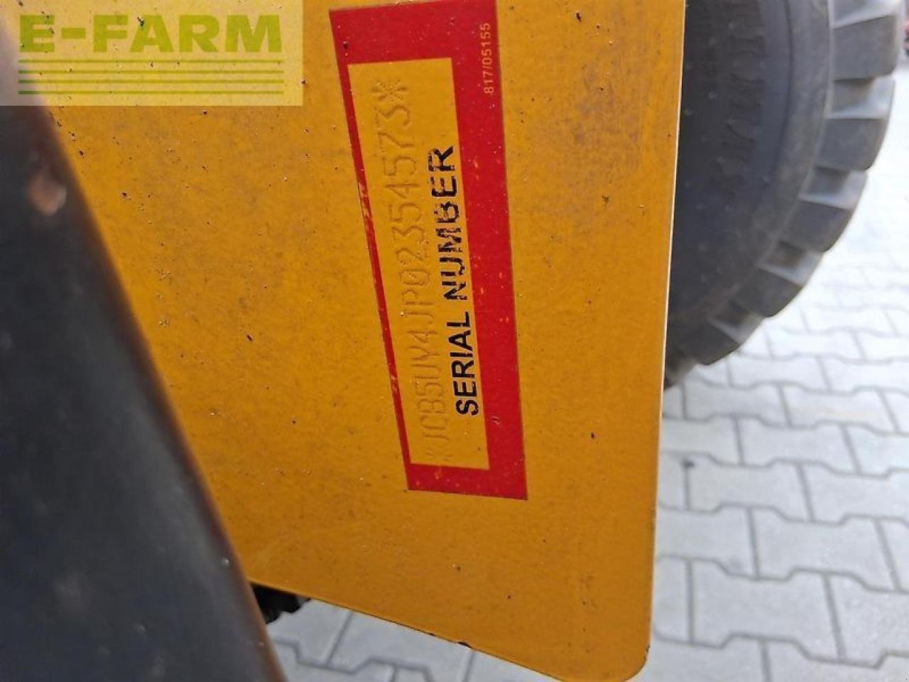 Teleskoplader typu JCB 560-80, Gebrauchtmaschine v Wippingen (Obrázek 8)