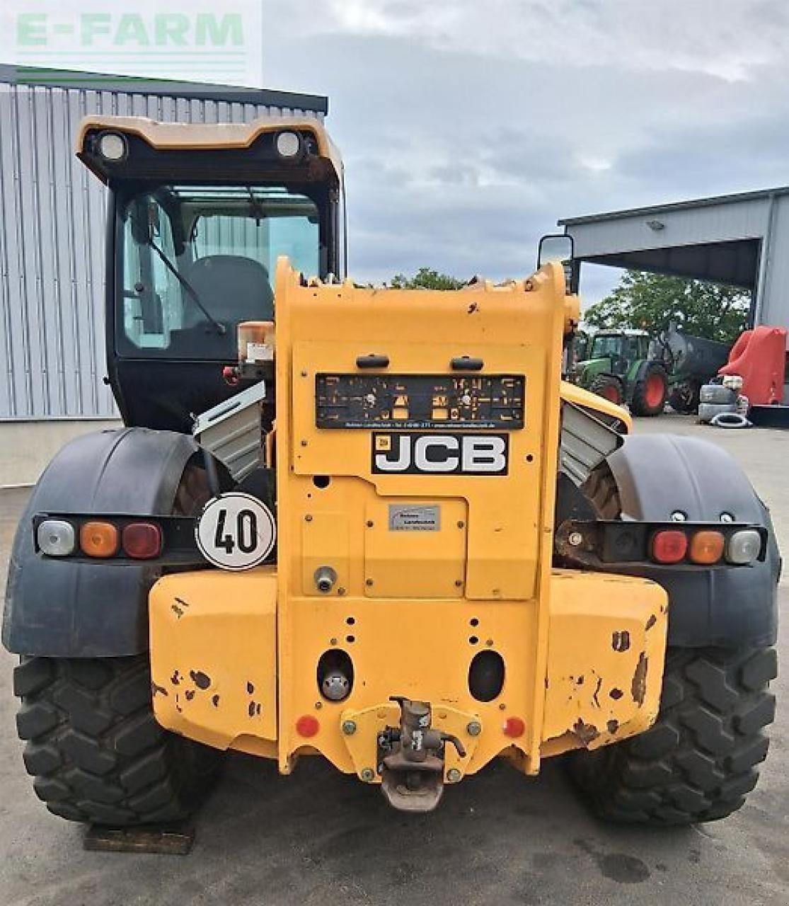 Teleskoplader typu JCB 560-80, Gebrauchtmaschine v Wippingen (Obrázek 9)
