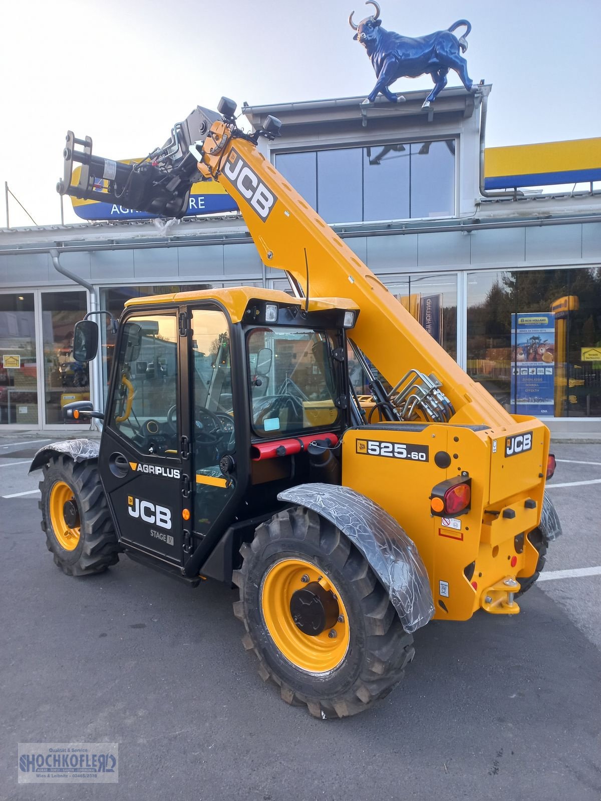 Teleskoplader des Typs JCB AgriPlus 525-60, Neumaschine in Wies (Bild 4)