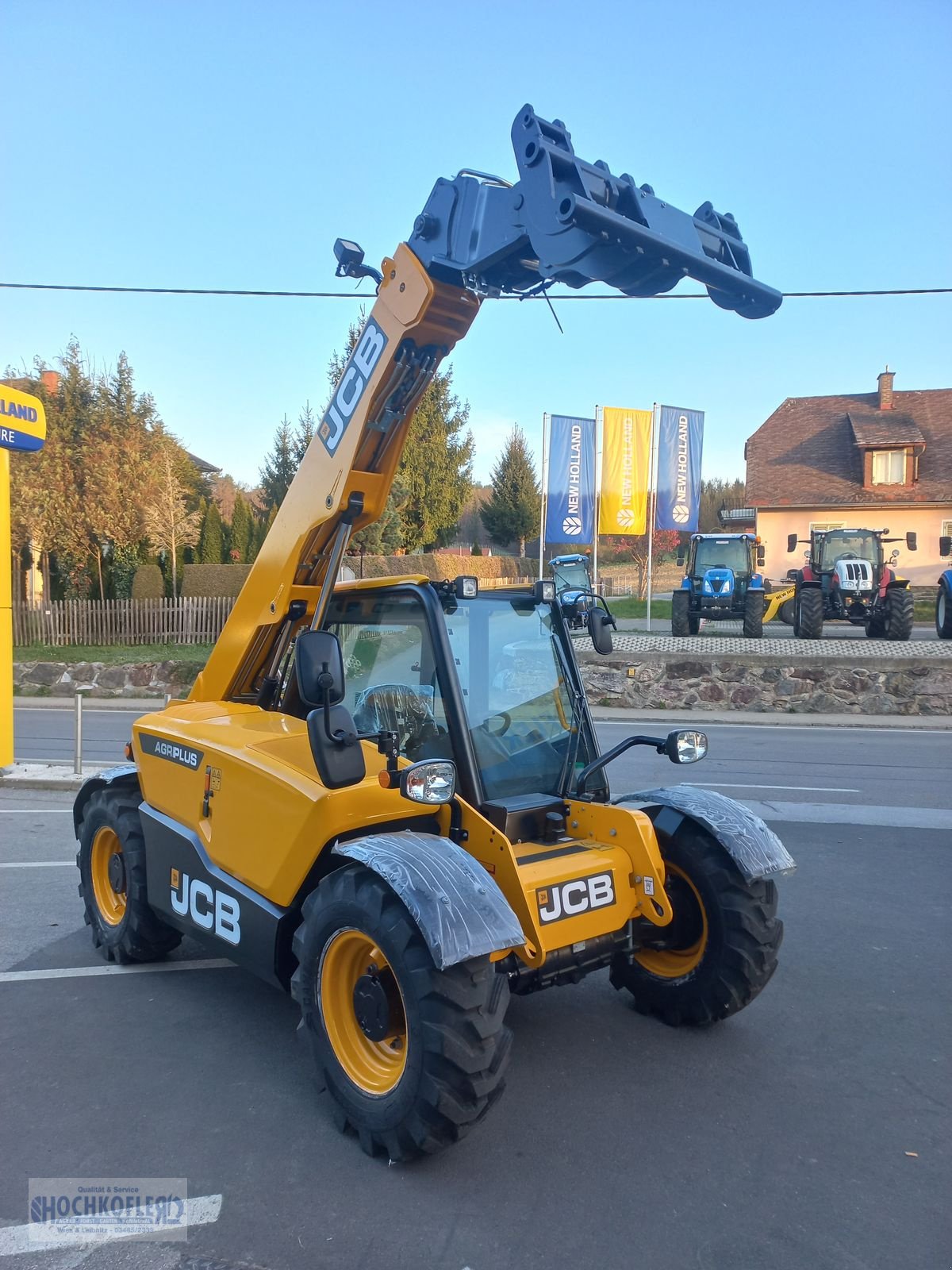 Teleskoplader des Typs JCB AgriPlus 525-60, Neumaschine in Wies (Bild 2)