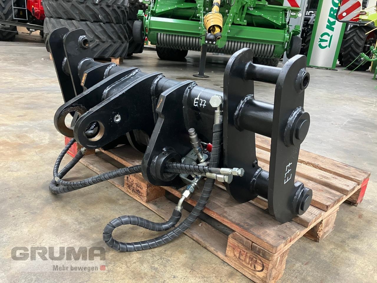 Teleskoplader des Typs JCB EURO-Schnellwechselrahmen, Neumaschine in Friedberg-Derching (Bild 5)