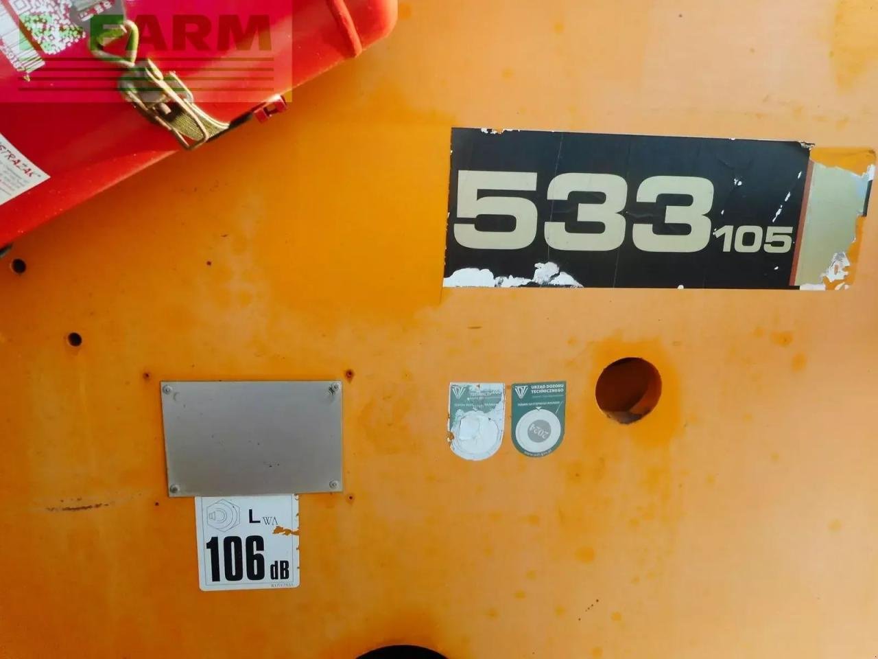 Teleskoplader typu JCB jcb 533-105 ( 3,3t - 10,5m ), Gebrauchtmaschine v ST. NIKOLAI/DR. (Obrázek 9)