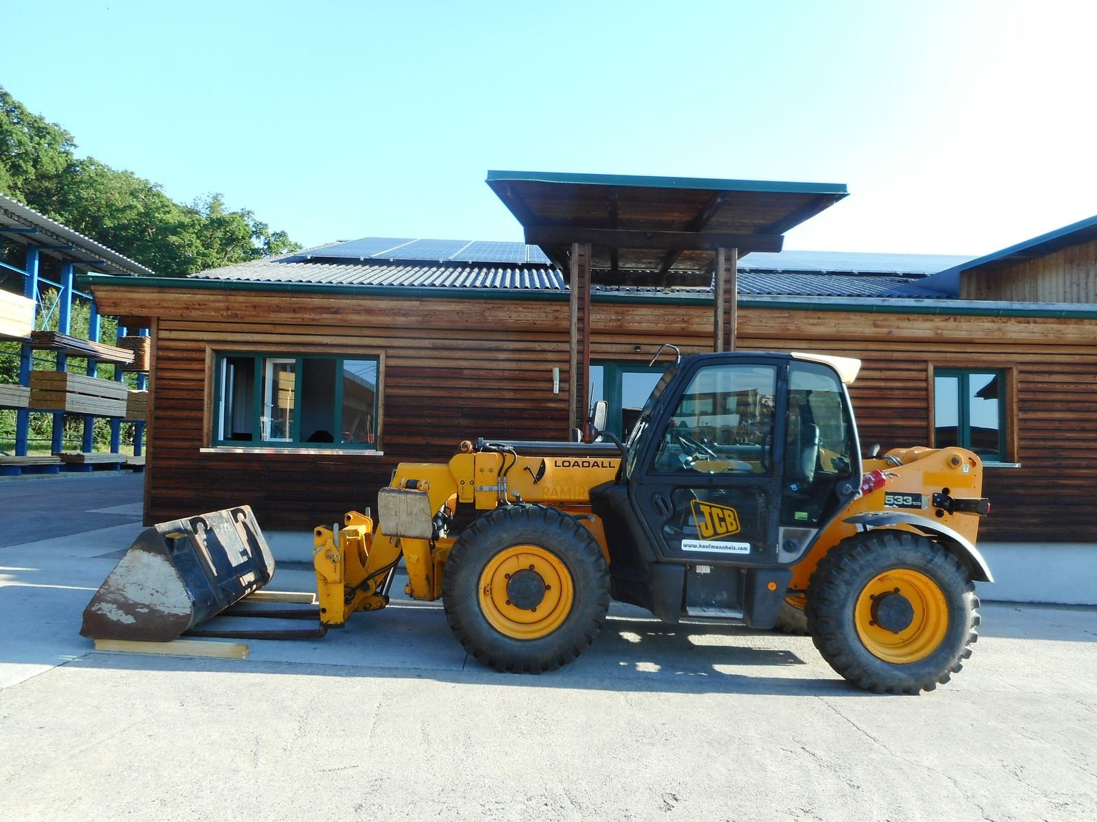 Teleskoplader typu JCB JCB 533-105  ( 3,3t - 10,5m ), Gebrauchtmaschine v St. Nikolai ob Draßling (Obrázek 1)