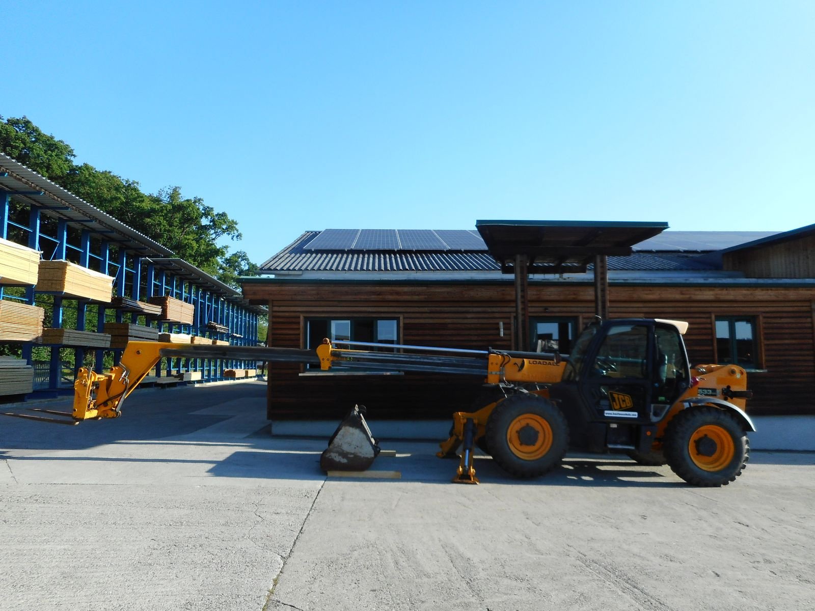 Teleskoplader typu JCB JCB 533-105  ( 3,3t - 10,5m ), Gebrauchtmaschine v St. Nikolai ob Draßling (Obrázek 20)