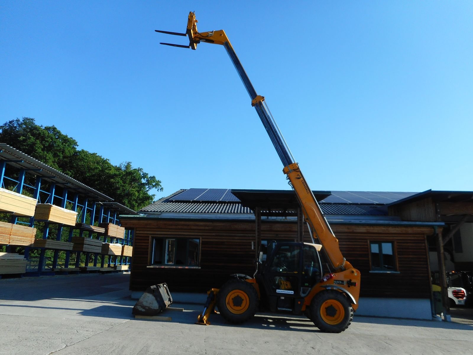 Teleskoplader typu JCB JCB 533-105  ( 3,3t - 10,5m ), Gebrauchtmaschine v St. Nikolai ob Draßling (Obrázek 22)