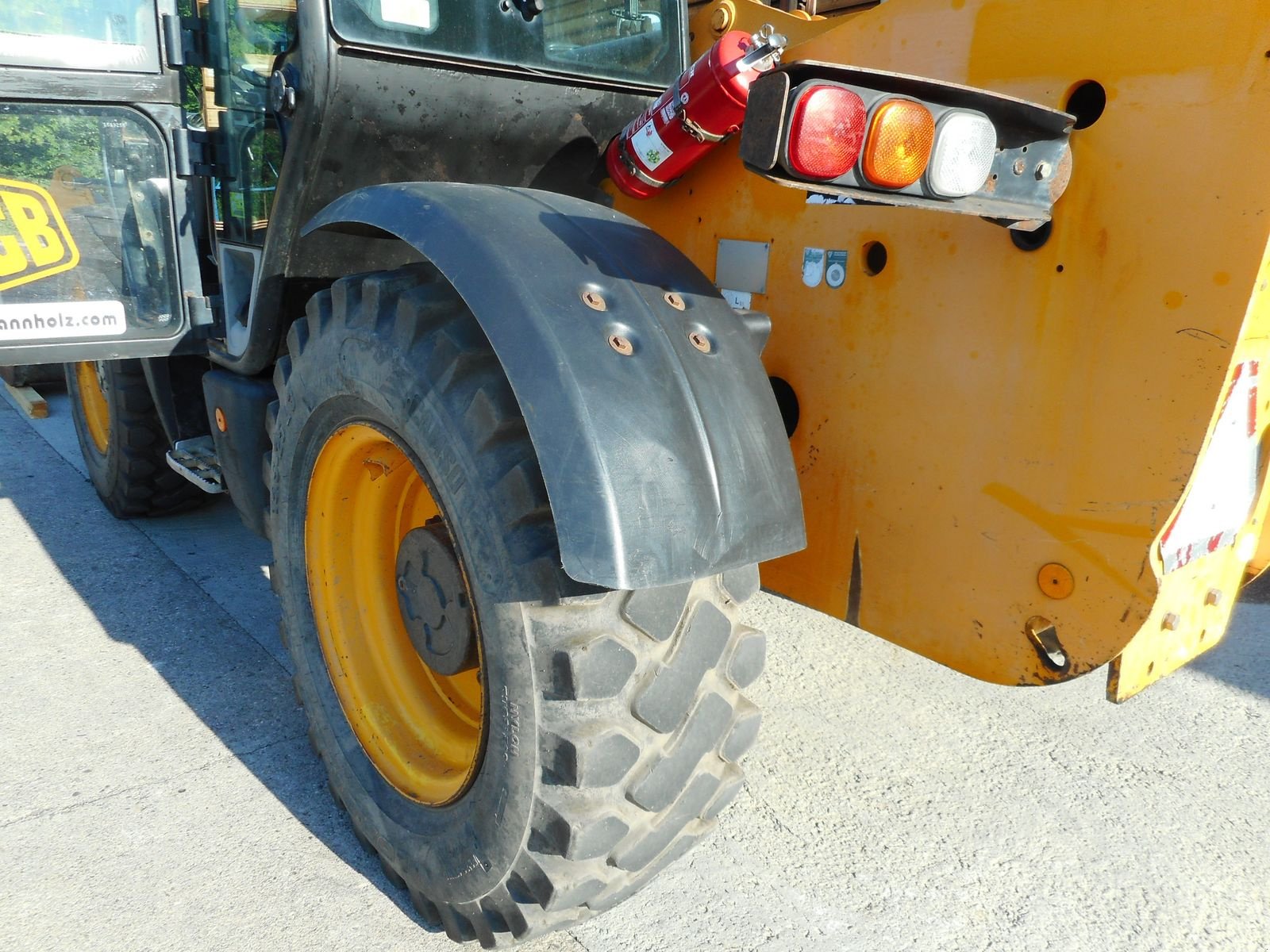 Teleskoplader typu JCB JCB 533-105  ( 3,3t - 10,5m ), Gebrauchtmaschine v St. Nikolai ob Draßling (Obrázek 19)